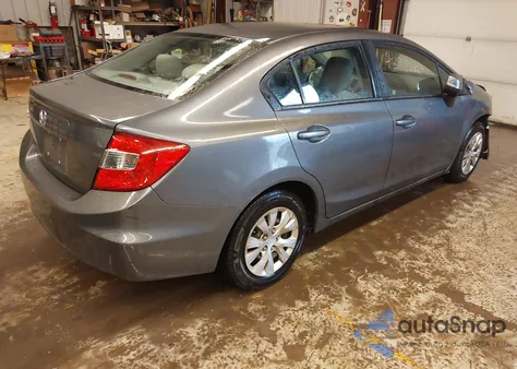 2012 Honda Civic Lx from USA, damaged, VIN 2HGFB2F53CH605599